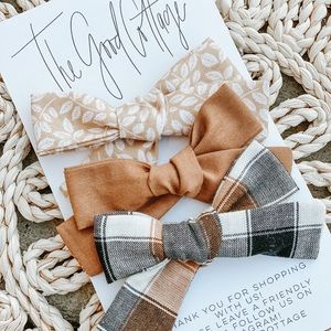 Vintage Style Baby Bows